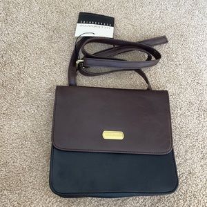 Black and brown Liz Claiborne purse